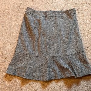 Loft grey skirt
